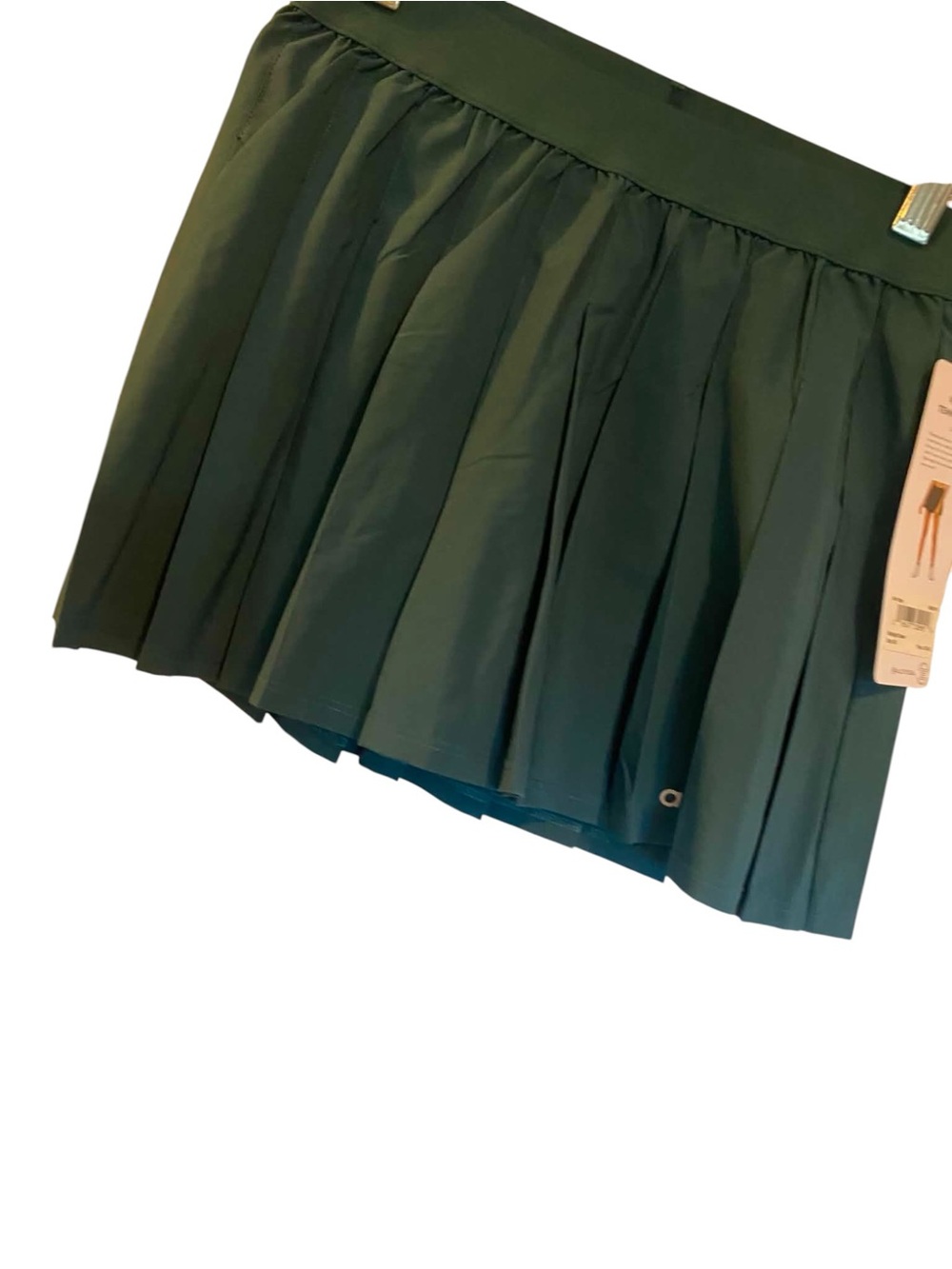 NWT Alo Yoga Tennis Skirt MIDNIGHT GREEn Size: XS